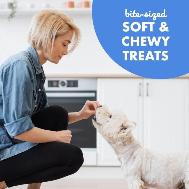 Buddy Biscuits Trainers 10 oz. Pouch of Training Bites Soft & Chewy Dog Treats Made with Bacon Flavor - Image 2