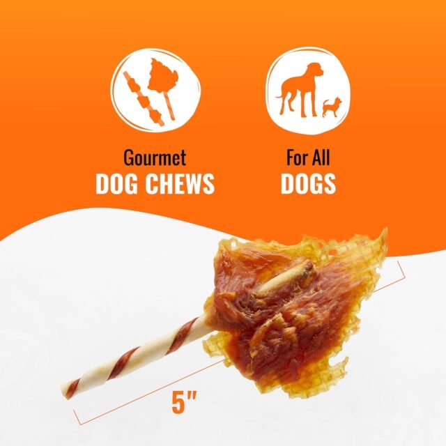 Good ‘n’ Fun Triple Flavor Wings Chews for All Dogs, 12 Ounces, Treat Your Dog to Long-Lasting Chews Made with Chicken, Pork Hide and Beef Hide - Image 2