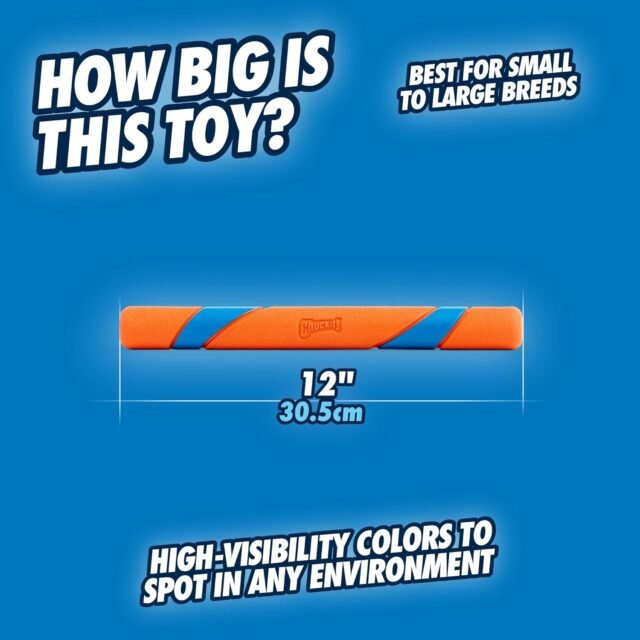 Chuckit! Interactive Dog Toy Ultra Fetch Stick - 12 Inch Outdoor Dog Toy for All Breed Sizes - Image 5