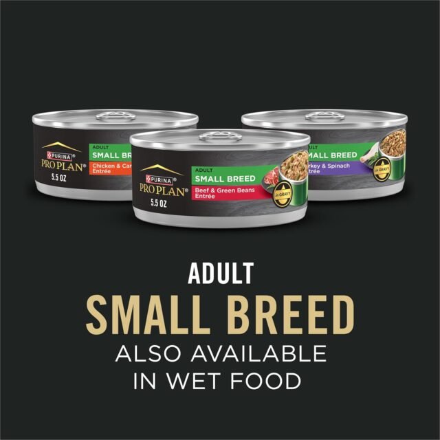 Purina Pro Plan Small Breed Dog Food Shredded Blend Chicken and Rice Formula With Guaranteed Live Probiotics - 34 lb. Bag - Image 5