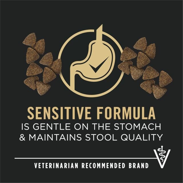 Purina Pro Plan Sensitive Skin and Stomach Dog Food Dry, Adult Salmon & Rice Formula, Digestive Health - 16 lb. Bag - Image 8
