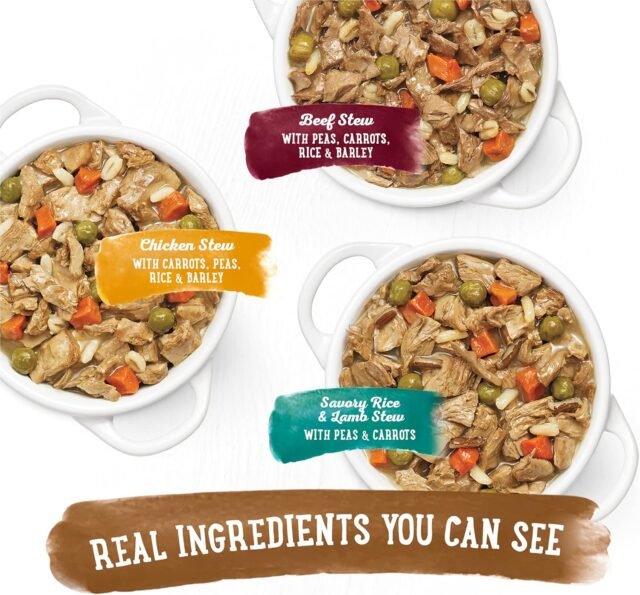 Purina Beneful Gravy Wet Dog Food Variety Pack, Prepared Meals Stew - (12) 10 oz. Tubs - Image 3