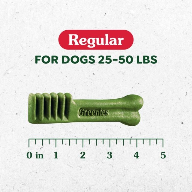 Greenies Original Regular Dental Dog Treats, 36 oz. Pouch (36 Treats) - Image 8